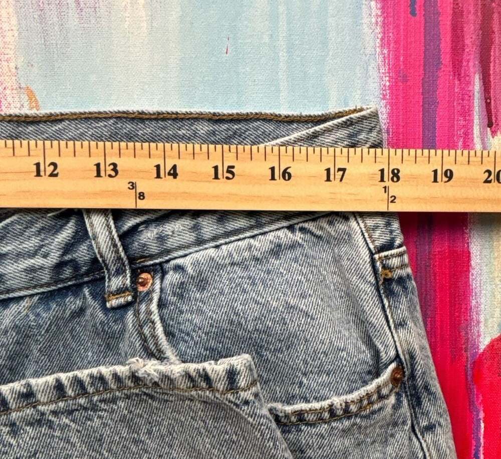 Pull&Bear Wide-Leg BaggyLight Wash Jeans Size 36 - Picture 5 of 10